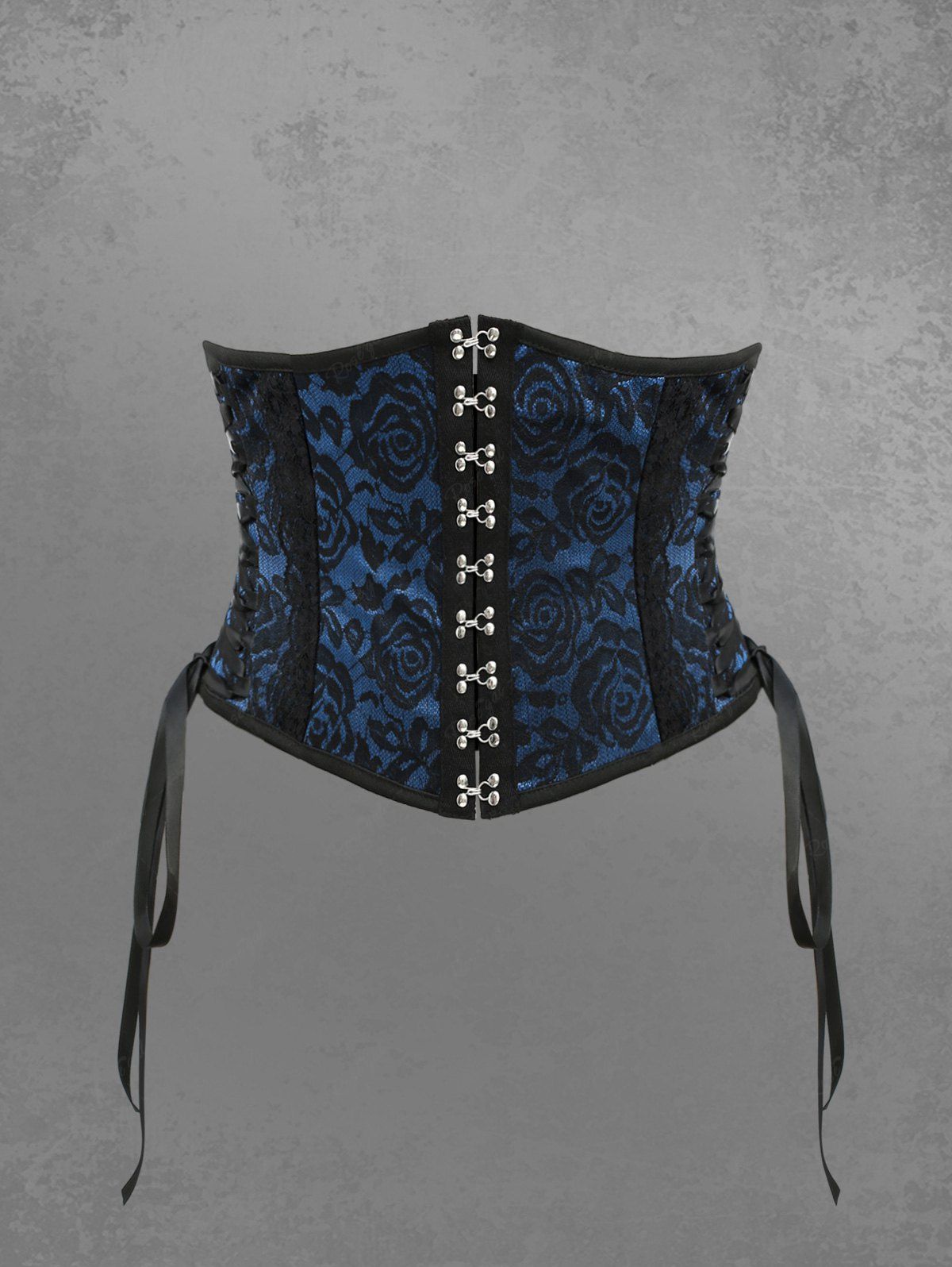 Black Side Laced Gothic Underbust Corset