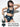 Gothic Sun Crow Butterfly Print Lace Up Tankini Swimsuit