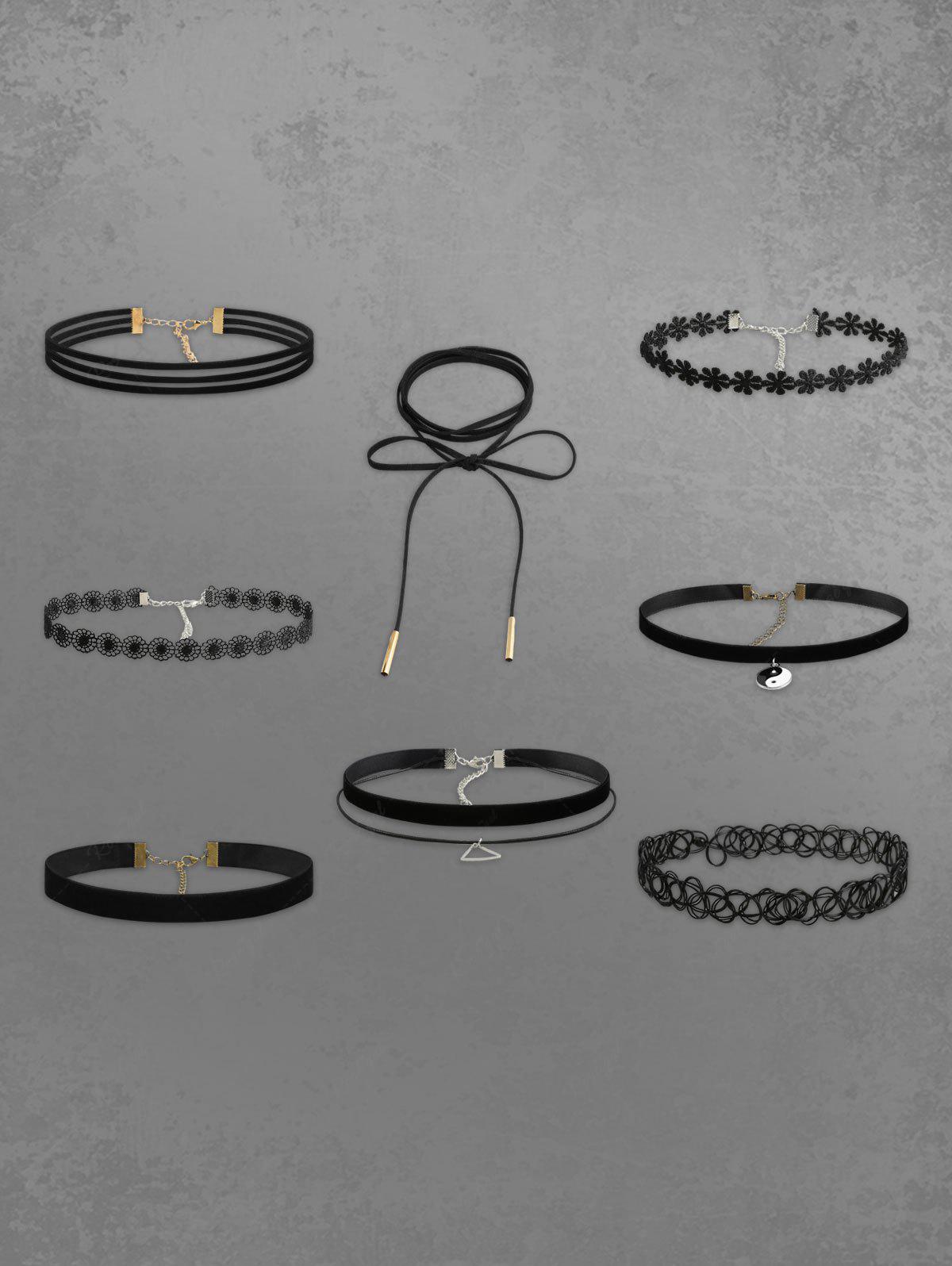 Flyff Rgothic Set 8 Pieces Choker Necklace Set – Rgothic