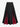 💗Danae_lovecraft Loves💗 Gothic Vampire Lace Up Two Tone Godet Hem Midi A Line Victorian Walking Skirt