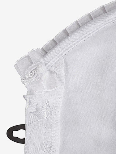 💗Vixtina Loves💗 Gothic Plus Size Frilled Lace-up Boning Brocade Corset