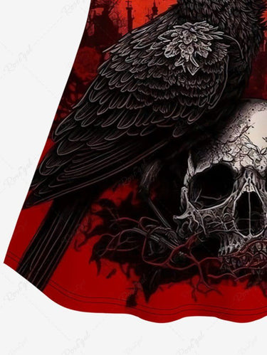 💗Stephanie Loves💗 Gothic Plus Size 3D Print Cami Top（Adjustable Shoulder Strap）