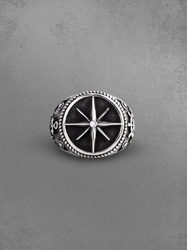 Vintage Anchor Rudder Shaped Ring