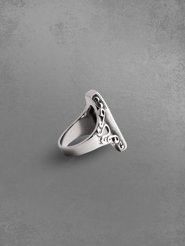 Vintage Mummy Coffin Shaped Ring