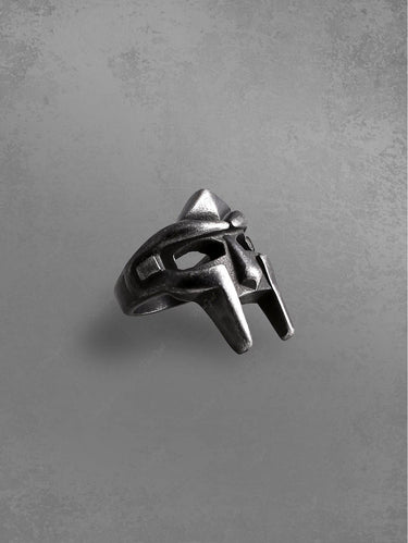 Vintage Alien Mask Shaped Ring