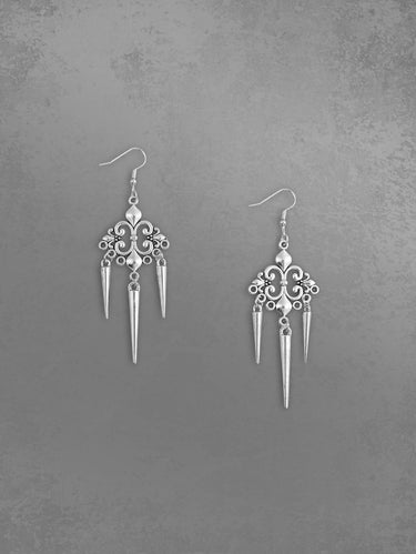 Gothic Royal Style Cone Shaped Earrings