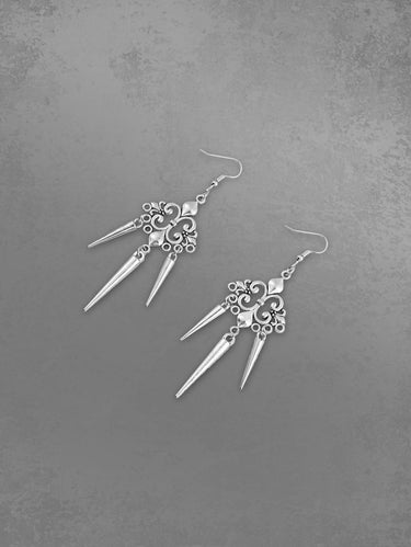 Gothic Royal Style Cone Shaped Earrings