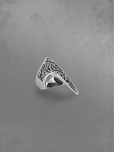 Vintage Armor Shaped Ring