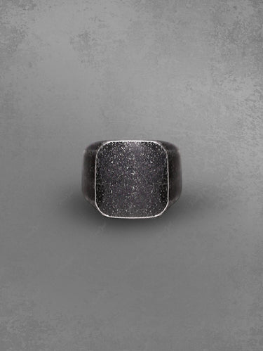 Gothic Minimalist Square Shape Vintage Ring
