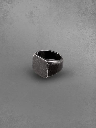 Gothic Minimalist Square Shape Vintage Ring