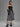 💗Lauren Loves💗Gothic Lace Trim Zipper Buckle Lace-up Striped Patchwork Dress