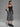 💗Lauren Loves💗Gothic Lace Trim Zipper Buckle Lace-up Striped Patchwork Dress