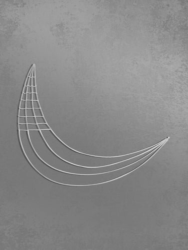 Spider Web Shaped One Shoulder Body Chain