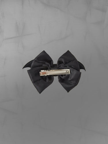 Gothic Devil Eye Bat Wing Bowknot Halloween Hair Clip