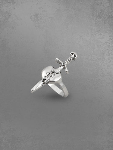 Heart Cross Eye Tears Shaped 3 Pcs Rings