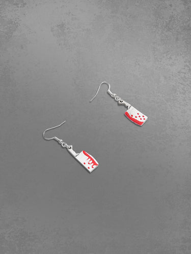 Faux Gothic Simulation Knife Drop Earrings