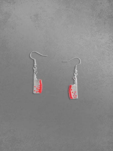 Faux Gothic Simulation Knife Drop Earrings