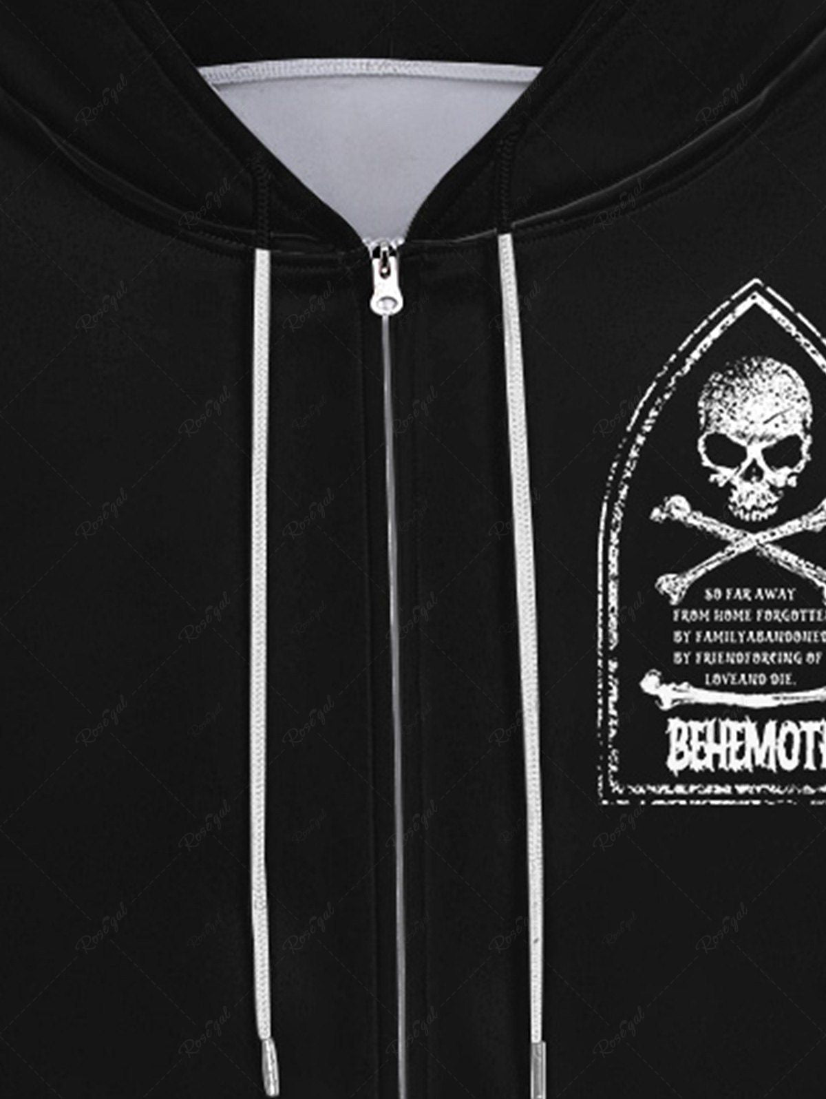 Mojzesz Halloween Hoodie For Men Creepy Stylish Warm Cozy Comfort Sustainable Design main image 0