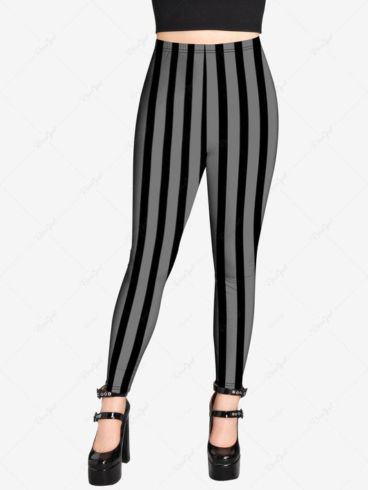 Gothic High Waisted Yoga Style Black and White Sphynx Cat Leggings With Inner  Pocket - IAMGONEGIRL DESIGNS