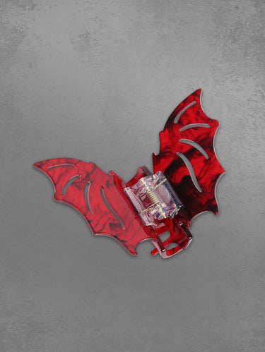 Gothic Fashion Bat Shaped Hollow Out Hair Claw
