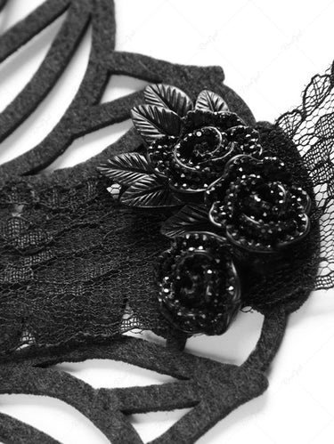 Hollow Out Flower Party Hairband