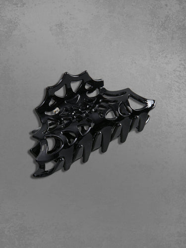 Gothic Fashion Spider Web Hollow Out Hair Claw