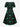 Gothic Alien UFO Planet Print Cinched A Line Short Sleeve Dress