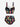 Gothic Ombre Colorful Skulls Stars Print Crisscross Strappy Bikini Set(Adjustable Shoulder Strap)