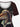 Gothic Raglan Sleeves Snake Horse Man Leaf Print T-shirt