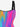 Gothic Plus Size Rainbow Colorful Ombre Fire Flame Print Backless A Line Tank Dress