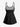 Gothic Plus Size Skeleton Bathing Coconut Tree Print Hawaii Boyleg Tankini Swimsuit (Adjustable Shoulder Strap)