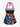 Gothic Plus Size Colorful Skull Bone Print Twist Halter Backless Tankini Top
