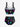 Gothic Plus Size Skeleton Frog Print Lace Up Tankini Swimsuit (Adjustable Shoulder Strap)