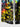 Gothic Plus Size Colorful Tie Dye Ombre Skull Floral Print Button Pocket Shirt For Men