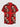 Gothic Plus Size Skull Floral Print Button Pocket Shirt For Men