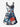 Gothic Plus Size Octopus Floral Cloud Print Hawaii Crisscross Strappy A Line Cami Dress