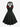 Gothic Grommet Lace-up Bowknot Panel Skulls Lace Halter Dress