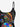 Gothic Colorful Ombre Skull Bubble Curve Print Tankini Top(Adjustable Shoulder Strap)