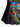 Gothic Colorful Ombre Skull Bubble Curve Print Tankini Top(Adjustable Shoulder Strap)