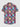 Gothic Plus Size Colorful Skull Flower Cactus Print Button Pocket Shirt For Men