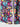 Gothic Plus Size Colorful Skull Flower Cactus Print Button Pocket Shirt For Men