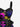 Gothic Plus Size Colorful Ombre Skull Print Button A Line Dress with Removable Belt