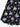 Gothic Plus Size Colorful Skull Alien Sun Star Print Cinched A Line Dress