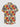 Gothic Plus Size Skull Tropical Leaf Hibiscus Flower Print Hawaii Button Pocket Shirt For Men