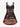 Gothic Plus Size Cats Galaxy Planet UFO Print Crisscross Cami Dress