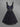 Gothic Skull Fishnet Overlay PU Strap O-Ring Grommet Zipper Layered A Line Dress