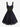 Gothic Skull Fishnet Overlay PU Strap O-Ring Grommet Zipper Layered A Line Dress