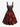 Gothic Plus Size Halloween Rose Flower Blood Drop Spider Web Bat Print Buttons Turn Down Collar Dress With Belt