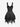 Gothic Lace Up Grommets Handkerchief Dress