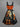 Gothic Plus Size Halloween Pumpkin Cat Bat Tree Print Buttons Turn Down Collar Dress With Belt